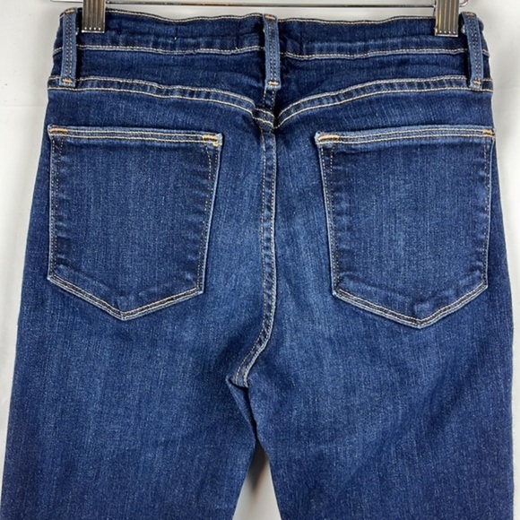 FRAME Denim Le High Skinny Crop Jeans Size 27 - Picture 7 of 12